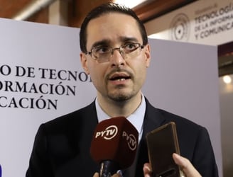 Viceministro de Tecnologías del MITIC, Juan Ardissone. Foto: Agencia IP.