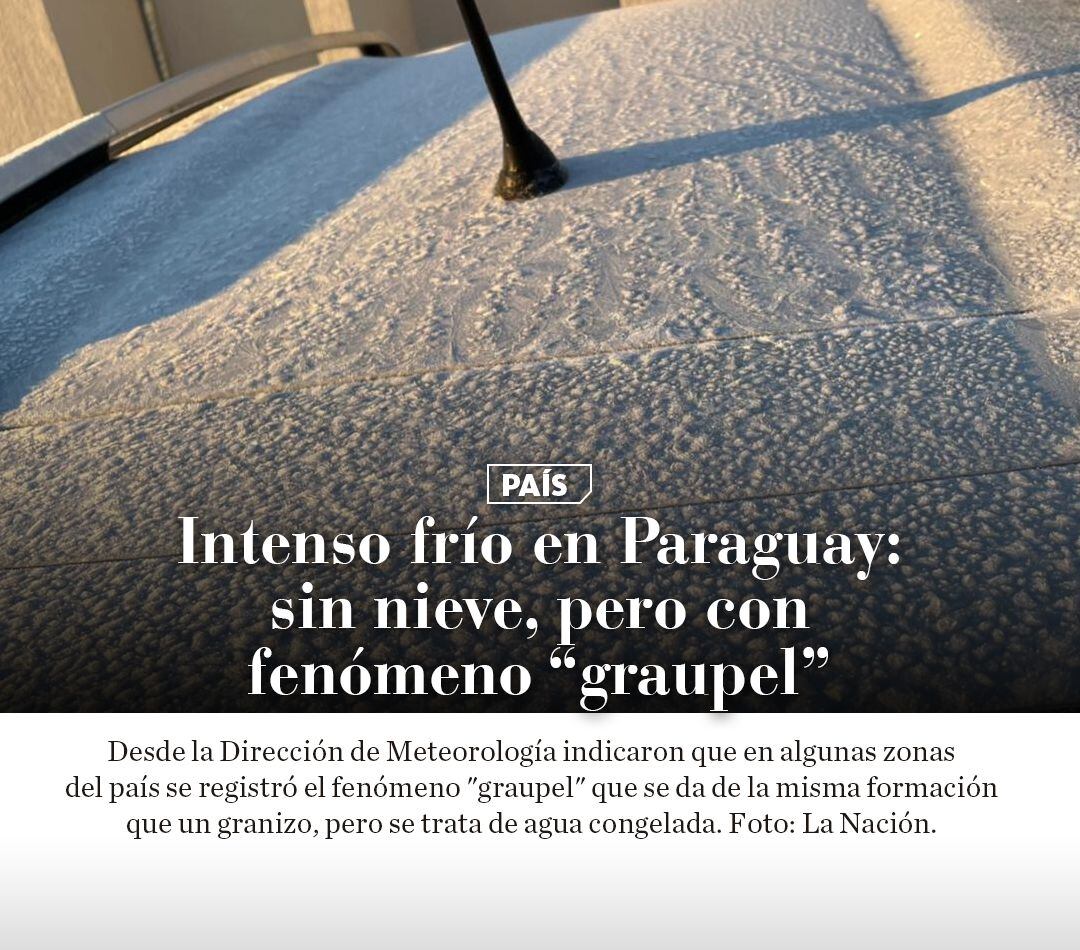 ¿Dónde hace más frío en Paraguay