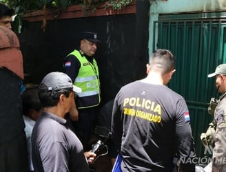 El robo a la sede de la asociación de cambistas se perpetró durante el fin de semana. Foto: Gustavo Galeano / Nación Media.