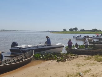 Realizan fiscalización ambiental en torneo de pesca en Ñeembucú.