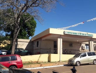 Hospital Regional de San Pedro, donde fueron a parar estudiantes de Economía.