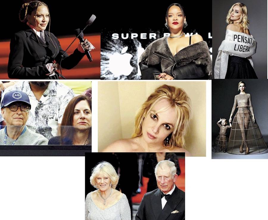 La Nación / Madonna responde, Rihanna en el Super Bowl, Dior con mensaje,  Bill con novia y la playlist de Carlos III