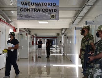 En el Hospital Nacional de Itauguá está internada la niña abusada en Ñeembucú.  (Photo by Norberto DUARTE / AFP)