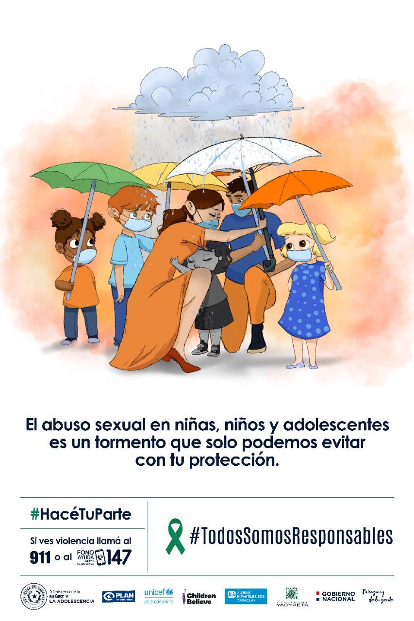 EL MINNA y los organismos cooperantes presentaron la campaña #Todos Somos Responsables. Foto: Gentileza.