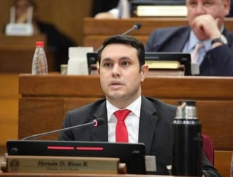 Hernán Rivas, senador imputado. Foto: archivo.