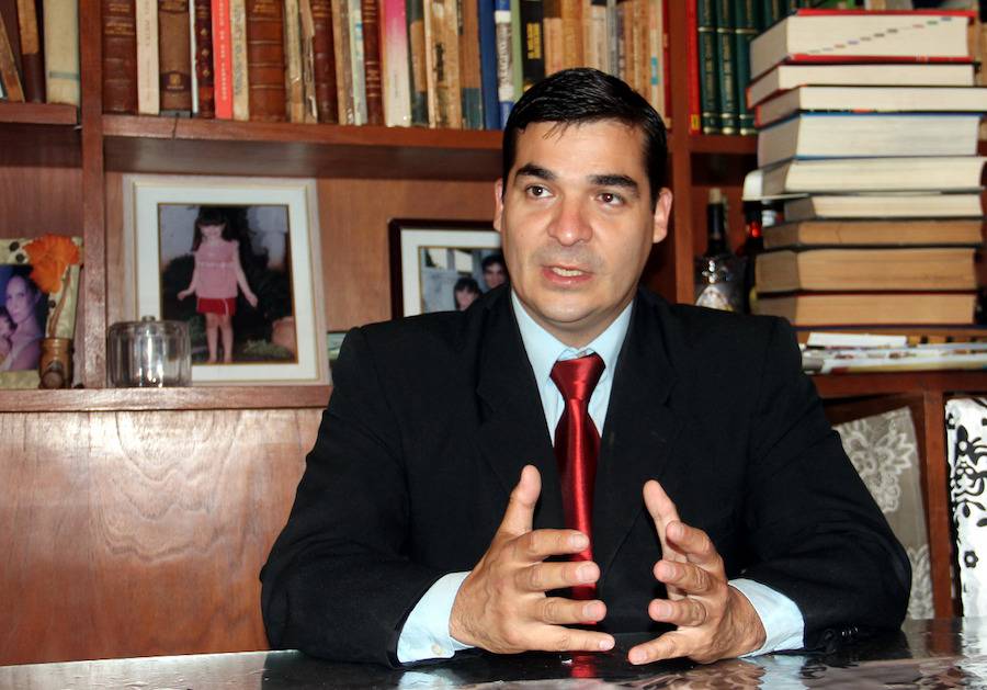 José Ocampos, director del IRPE del Partido Colorado. Foto: Gentileza. 