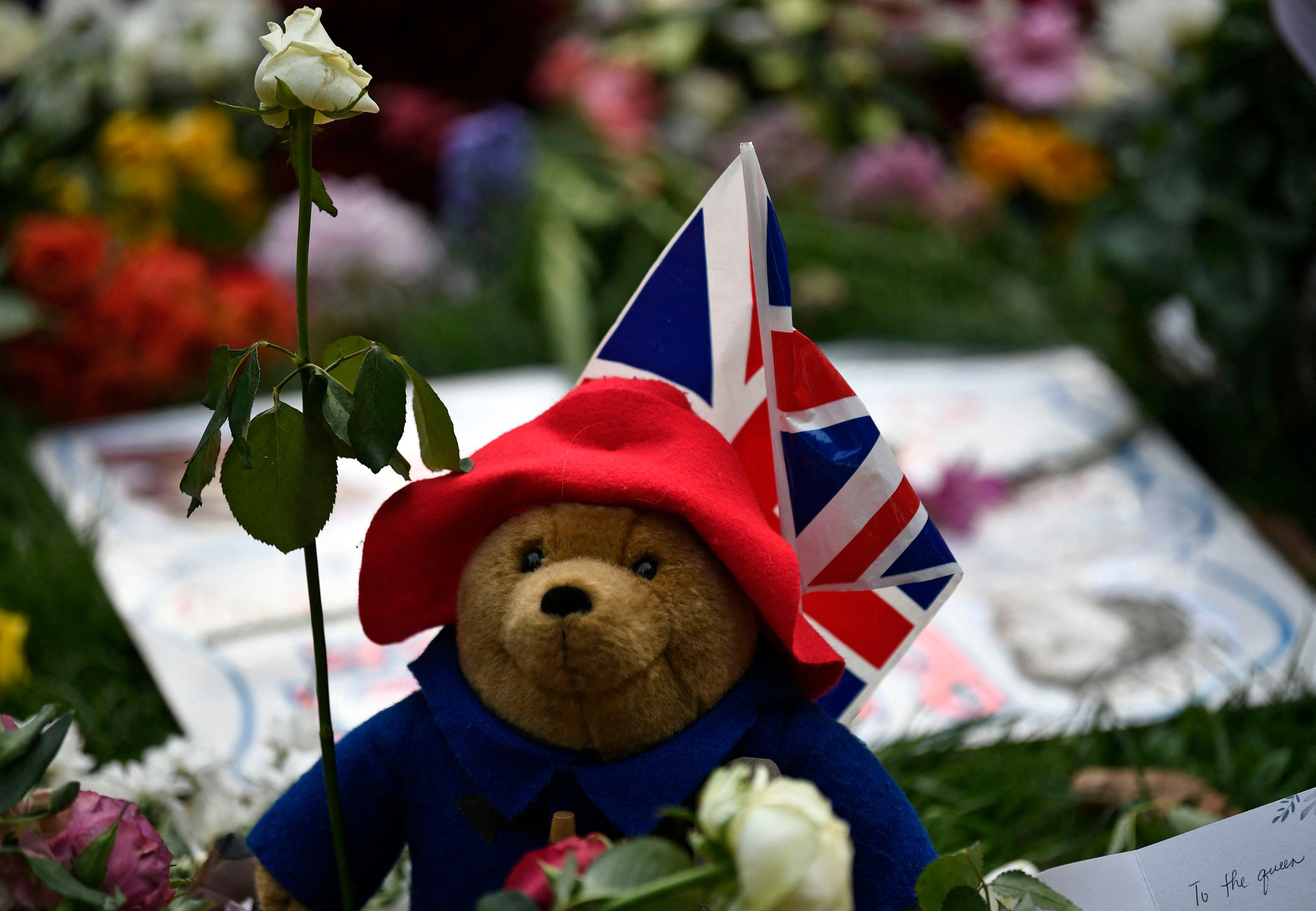 vulgar Miedo a morir telar La Nación / El oso Paddington, símbolo de los homenajes a Isabel II