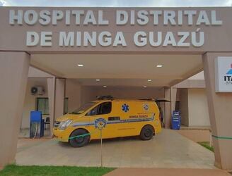 La muerte del bebé se produjo en el Hospital Distrital de Minga Guazú. Foto: archivo.