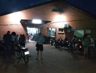 Hospital Regional de Pedro Juan Caballero, donde fueron internados los heridos en el triple choque. FOTO:ARCHIVO