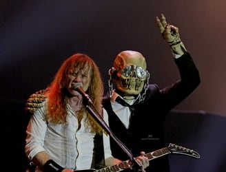 Megadeth dejó atrás el mal recuerdo de 2016 y triunfó en Paraguay. Foto: Cristóbal Núñez