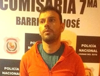 Gustavo Federico Alfonso Godoy acabó siendo detenido tras la denuncia. Foto: La Clave.