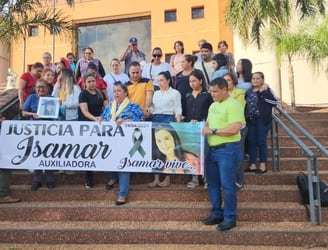 Concepción: condenan a asesinos de docente. Foto: Ángel Flecha - Nación Media.