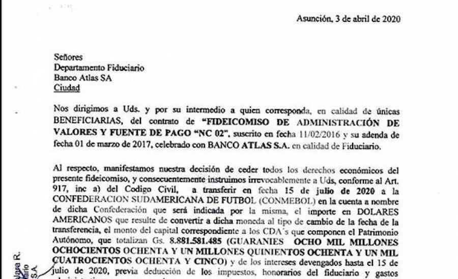 La Fiscalía también tiene en su poder documentos claves que revelan cómo habría utilizado Nicolás Leoz el banco Atlas para lavar dinero proveniente del fútbol.