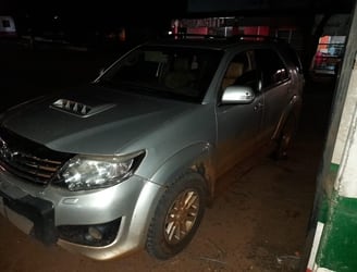 Camioneta Toyota Fortuner denunciada como robada y recuperada. Foto: SDG Noticias.