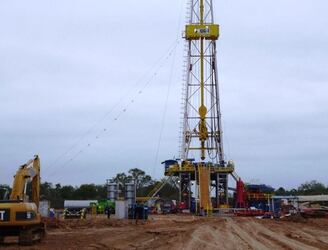 Uno de los pozos de búsqueda de petróleo en el Chaco. Foto: Ilustrativa.