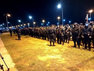 Envían refuerzo policial en Alto Paraná. Foto: Archivo.