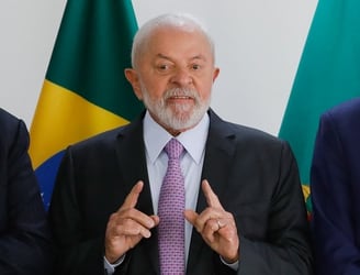 Luiz Inácio Lula Da Silva, presidente de Brasil. (Photo: Sergio LIMA / AFP)