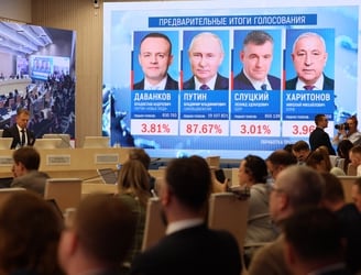 Putin fue reelecto para un quinto mandato: Foto: STRINGER / AFP.