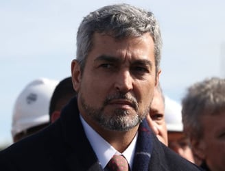 Mario Abdo Benítez, expresidente de la República.