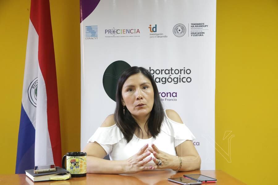 Ruth Paniagua, fundadora del Laboratorio Pedagógico Petrona Rodríguez de Francia. Foto: Fernando Riveros.