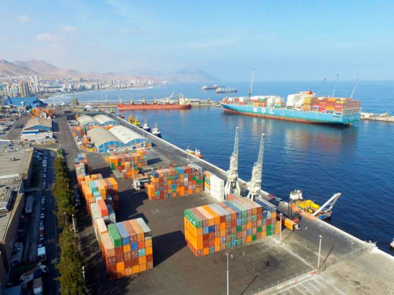 Apuntan a que Antofagasta sea el gran puerto de salida de los productos paraguayos hacia los países del Asia Pacífico. Foto: Gentileza.