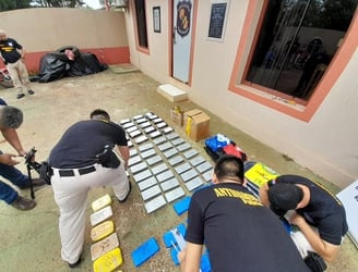 En la comisaria de San Lorenzo hay 11 policías investigados tras decomiso de cocaína.
