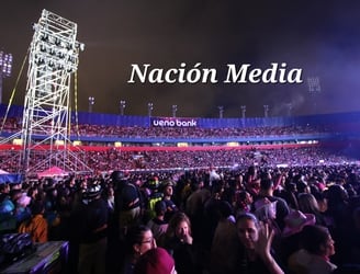 El hecho ocurrió a la salida del concierto de Karol G. Foto: Cristóbal Núñez, Nación Media.