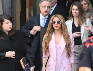 Shakira puso fin a su proceso fiscal en España. Foto: AFP