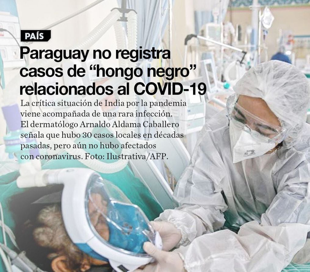 La Nacion Paraguay No Registra Casos De Hongo Negro Relacionados Al Covid 19