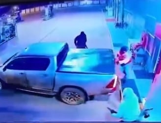 Los robos a cajeros automáticos han aumentado en la zona de Alto Paraná. Foto: captura de video.