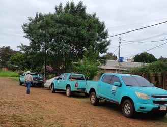 Nueva intervención por suministro ilegal de energía en Alto Paraná. Foto: Gentileza.