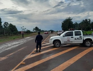Los controles se realizan en las principales rutas y caminos de Itapúa. Foto: Gentileza.