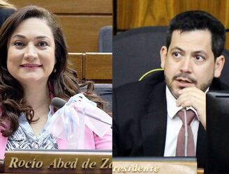 Diputados Raúl Latorre y Rocío Abed. Foto: Gentileza.