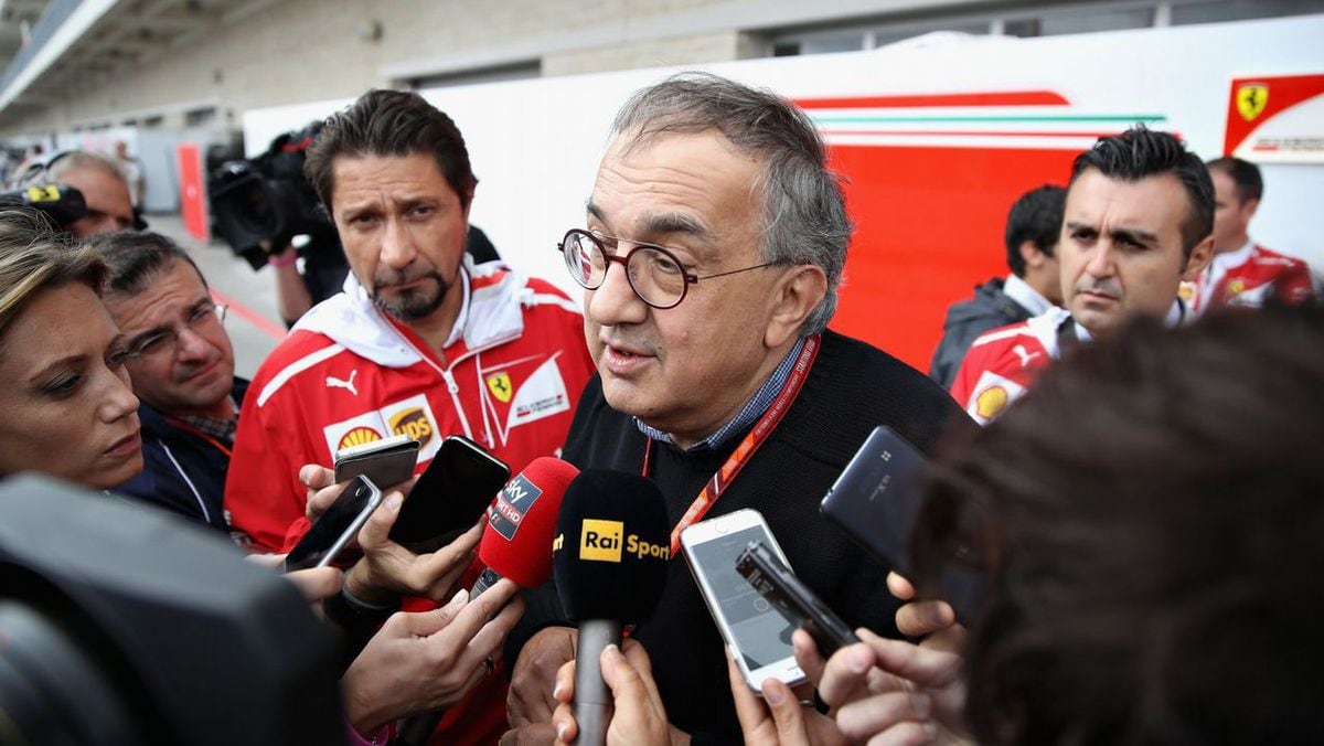 Marchionne deja la presidencia de Ferrari por razones de salud