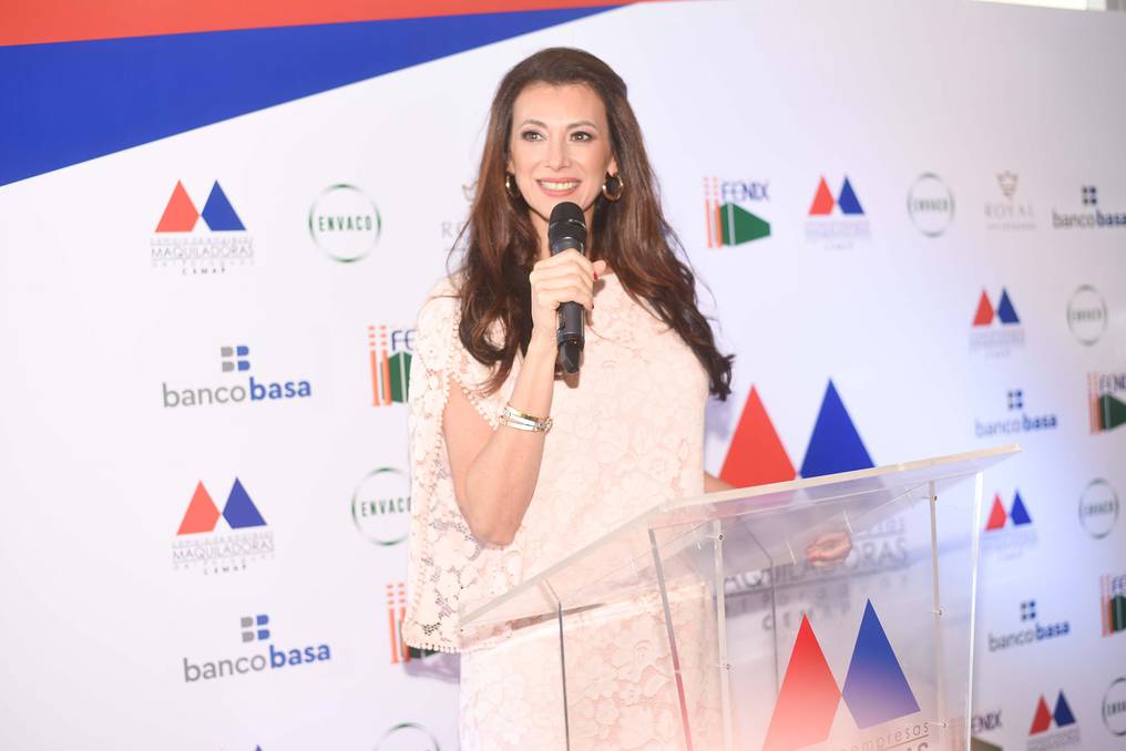 Carina Daher, actual presidenta de la Cámara de Empresas Maquiladoras del Paraguay. Foto: Gentileza.