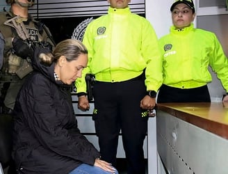 Margareth Chacón fue declarada culpable y conocerá su sentencia el 15 de febrero. Foto: AFP