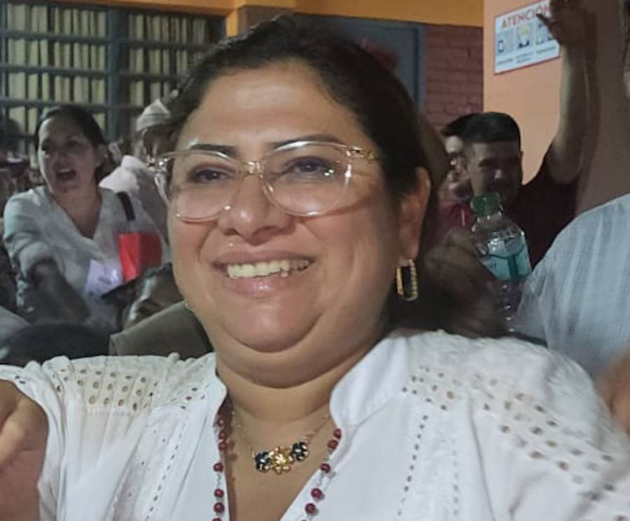 Liz Meza, gobernadora electa en Concepción.FOTO:ARCHIVO