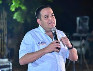 El gobernador Ricardo Estigarribia dijo que lanza su proyecto de nuevo movimiento interno en el PLRA. Foto: Gentileza