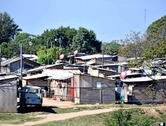 Pobreza en Paraguay. Foto archivo.
