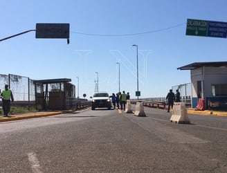El puente Encarnación- Posadas, el paso fronterizo entre Paraguay y Argentina.  Foto: GEN/970AM.