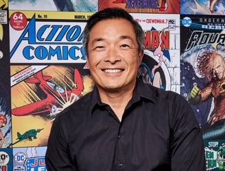 Jim Lee, presidente de DC Comics.