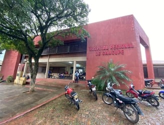 Hospital Regional de Caacupé. Foto: Gentileza.