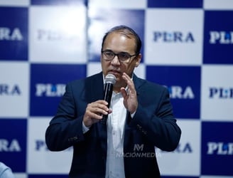 Hugo Fleitas, presidente del PLRA. Foto: Nación Media.