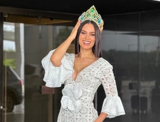 La participación de Fabi Martínez en el Miss Eco International genera mucha expectativa. Foto: @cnbparaguayoficial/Instagram