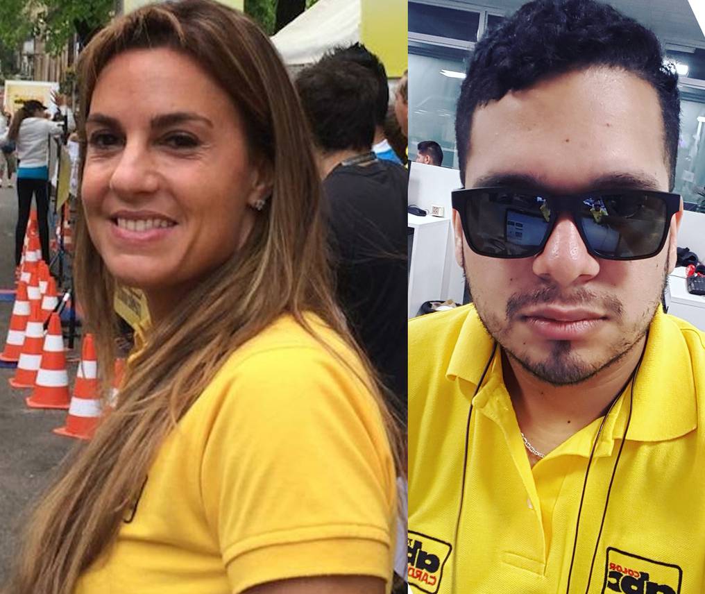 Natalia Zuccolillo y Juan Carlos Lezcano, directora y periodista de Abc Color, estarán sentados en el banquillo de acusados el 16 de setiembre cuando se inicie su juicio oral por difamación. Foto: Gentileza.