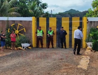 Estancia en Guavirá donde seis personas fueron asesinadas. Foto: captura video.