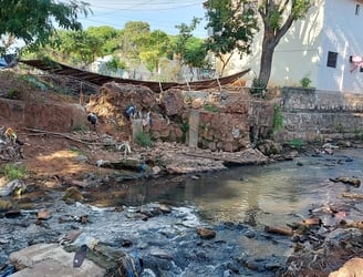 Avanza proyecto de protección del arroyo San Lorenzo.