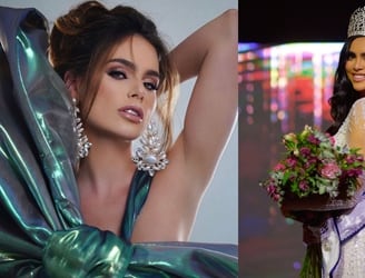 Stephania Stegman se solidarizó con Noemí Méndez, Miss Universo Paraguay 2024. Foto: Gentileza