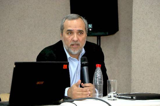 Hugo Royg, economista y extitular del IPS. Foto: Eduardo Velázquez 
