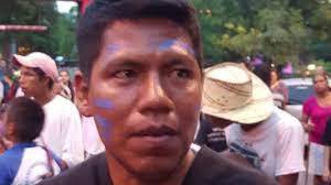 Policías detuvieron a Derlis López Ortiz, uno de los líderes de la comunidad indígena. Foto: Gentileza.